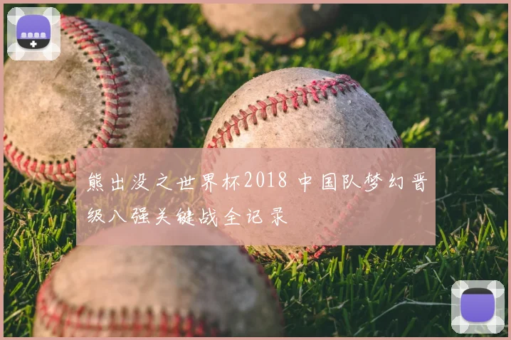 熊出没之世界杯2018 中国队梦幻晋级八强关键战全记录